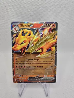 Pokemon Glurak ex 161 SWSH Black Star Promos Deutsch - Image 1