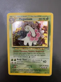 lotto carte pokemon italiano Meganium Hitmonlee - Image 1