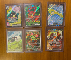 Lot 6 cartes Pokemon FR - DRI 214 JTG 160 170 171 172 178 - Etat neuf - IR UR - Image 1