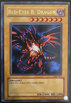Red-Eyes B. Dragon JMP-002 Shonen Jump Magazine Promos Unlimited - Image 1
