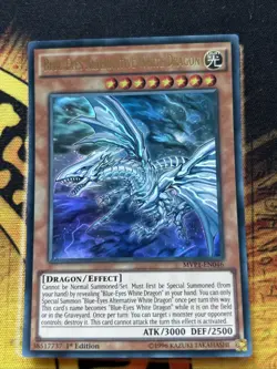 Blue-Eyes Alternative White Dragon MVP1-EN046 Ultra Rare 1st Edition LP Yu-Gi-Oh - Image 1
