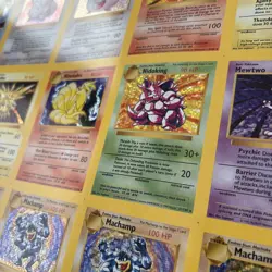 Pokemon Base Set 15 Card Uncut Sheet Cropped (See Description Prior To Bidding) - Image 3