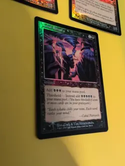 Cabal Ritual, Torturer &Surgeon MTG Cards. Vintage shooting star Foil. Torment. - Image 2