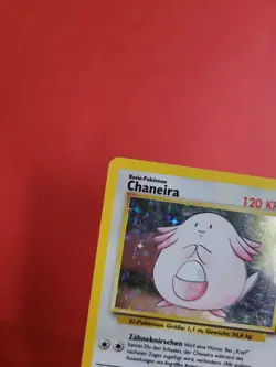 Pokemon Karte/card - Chansey Chaneira 3/102 - Base Set - Holo - VG-Excellent - Image 2