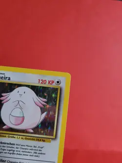 Pokemon Karte/card - Chansey Chaneira 3/102 - Base Set - Holo - VG-Excellent - Image 3