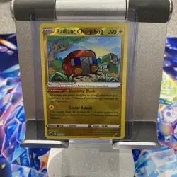 Pokemon TCG Radiant Charjabug SWSH Crown Zenith Reverse Holo Card 051/159 - Image 1