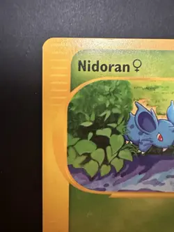 Pokemon Card Nidoran F Skyridge 82/144 Non Holo Near Mint / Very Lightly Played - Image 2