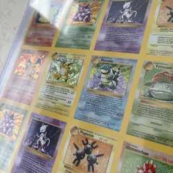 Pokemon Base Set 16 Card Uncut Sheet (See Description Prior To Bidding) - Image 3