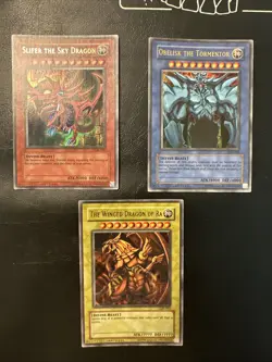Yu-Gi-Oh - GBI-001 GBI-002 GBI-003 Full Set - God Cards - Ultra Rare - NM - Image 1