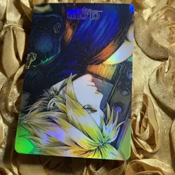 Cloud FINAL FANTASY VI Holo Hero Master Edition Goddess Anime Card - Image 3