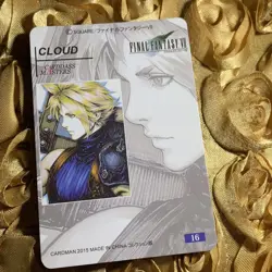 Cloud FINAL FANTASY VI Holo Hero Master Edition Goddess Anime Card - Image 4