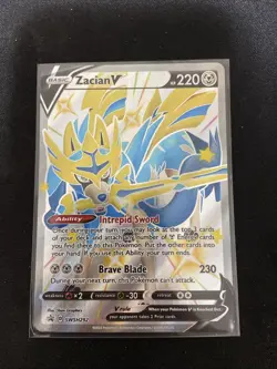 Zacian V (Shiny) SWSH292 SWSH: Sword & Shield Promo Cards Holo - Image 1