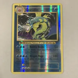 Pokemon Gyarados TCG Reverse Holo Rare Card 34/108 XY Evolutions - Image 1
