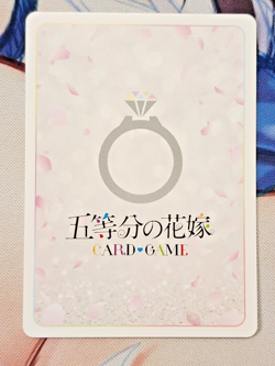 The Quintessential Quintuplets Card Game Vol 1 GYC-BP1-023 RR+ Nakano Yotsuba - Image 2