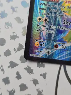 Shaymin EX 106/108 Pokemon Card XY Roaring Skies Full Art Rare Holo - Image 5