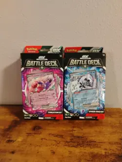 Set of Nintendo Pokemon TCG Tinkaton EX Chien-Pao EX Battle Decks - 120 Cards 820650852404 - Image 1