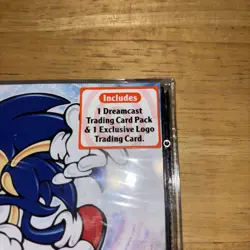SONIC ADVENTURE CD CASE SEGA DREAMCAST TRADING CARDS LIMITED RUN GAMES PACK LOGO - Image 3