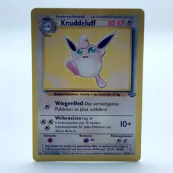 Pokemon TCG Karte - Knuddeluff 32/64 Dschungel Set Deutsch - Image 1