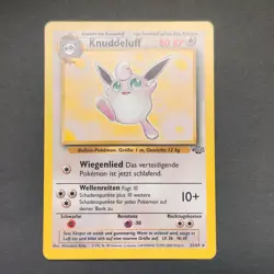 Pokemon TCG Karte - Knuddeluff 32/64 Dschungel Set Deutsch - Image 2