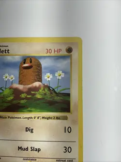 Diglett 047/102 Base Set (Shadowless) Regular 1st Edition Rare Pokemon TCG Card - Image 5