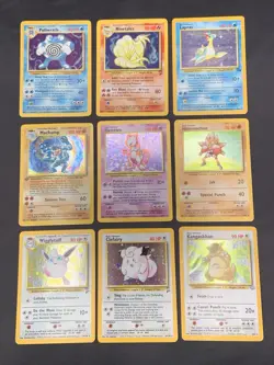 Vintage Pokemon Rare Holo Card Lot - WOTC Era Only Collection - 1999-2000 MP/HP - Image 1