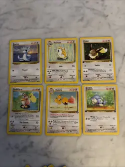 Vintage Pokemon Cards. All First Edition Or Uncommon, 35 Cards, NM WOTC. - Image 2