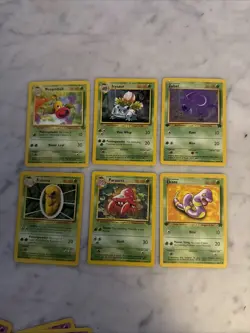 Vintage Pokemon Cards. All First Edition Or Uncommon, 35 Cards, NM WOTC. - Image 5