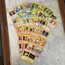 Vintage Pokemon 60 Cards. All First Edition Or Uncommon NM WOTC. - Image 1