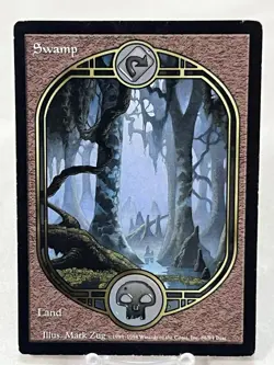Swamp #86/94 - Unglued ~MP~ Magic The Gathering MTG - Image 1