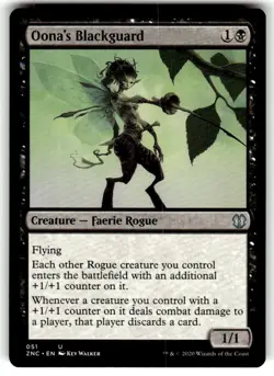 Oona's Blackguard Commander: Zendikar Rising Regular MTG - Image 1