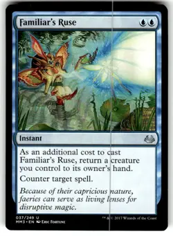 Familiar's Ruse Modern Masters 2017 Regular MTG - Image 1