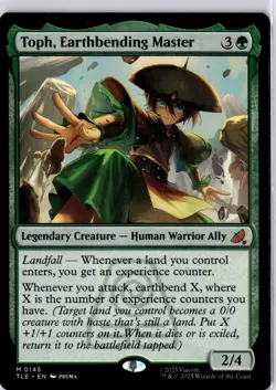 Toph, Earthbending Master Avatar: The Last Airbender: Eternal Regular NM M 0145 - Image 1