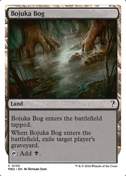 Bojuka Bog 1x MtG Mystery Booster 2 White Border MB2 SP/NM - Image 1
