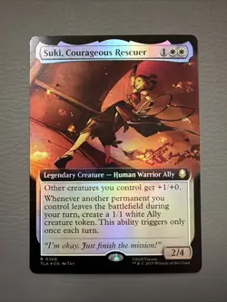 Suki, Courageous Rescuer 368 - Foil (Extended Art) Avatar: The Last Airbender - Image 1