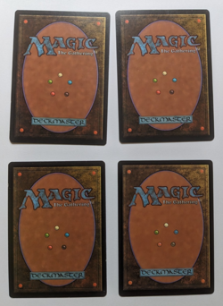 Magic MTG 4x Tempest Wasteland English playset vintage www_MoxBeta_com - Image 3