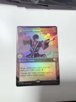 Redirect Lightning (Showcase) Avatar: The Last Airbender Foil - Image 1