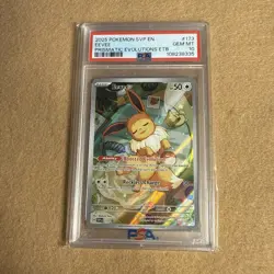 Eevee Black Star Promo PSA 10 GEM MT 2025 Pokemon Prismatic Evolutions ETB #173 - Image 1