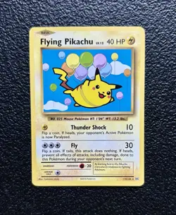 Pokemon TCG - Flying Pikachu 110/108 - Secret Rare - XY Evolutions *NM/M - Image 1