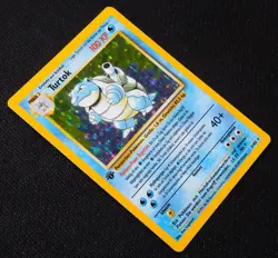 1999 Pokemon Base Set # 2/102 Turtok 1. Edition Holo EXC - NM Blastoise Deutsch - Image 4