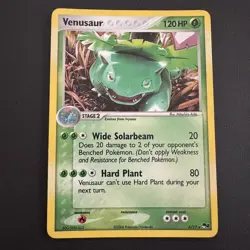 Pokemon TCG Venusaur 6/17 Pop Series 2 Holo Rare - Image 1