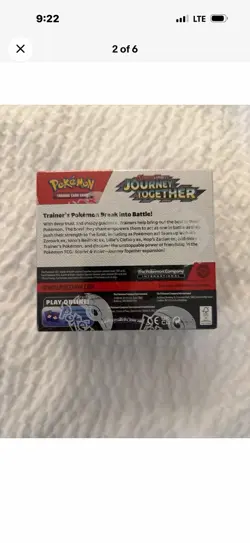 Pokemon TCG Scarlet Violet JOURNEY TOGETHER Enhanced BOOSTER BOX Sealed 36 Packs - Image 2