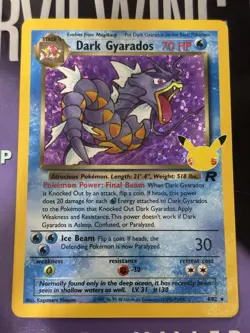 2021 Pokemon SWSH Celebrations Dark Gyarados Classic Collection #8/82 Clean ?? - Image 3