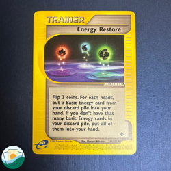 2002 Pokemon Expedition Base Set | Energy Restore | Non Holo | #141/165 - Image 1