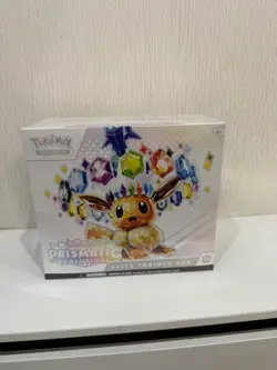 🔥 Pokemon TCG Prismatic Evolutions ETB | SEALED ELITE TRAINER BOX 💎BRAND NEW✨ - Image 1