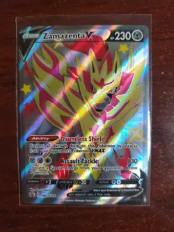 Zamazenta V - SV119/SV122 - Shining Fates - Pokemon TCG - Shiny Vault Secret Rar - Image 1