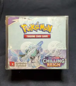 Pokemon TCG Sword & Shield - Chilling Reign Booster Box *SEALED + PLASTIC CASE* - Image 1
