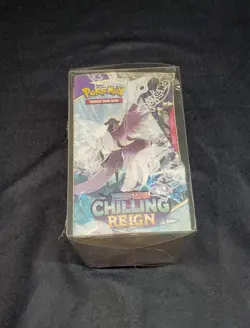 Pokemon TCG Sword & Shield - Chilling Reign Booster Box *SEALED + PLASTIC CASE* - Image 3