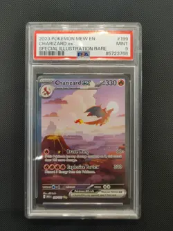 Charizard EX 199/165 Special Illustration Rare Holo PSA 9 151 🔥 Pokemon - Image 1