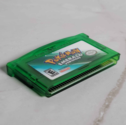 Pokemon Emerald Version GBA Game Boy Advance Cartridge 2005 Tested USA Fast Ship - Image 2