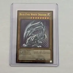Blue-Eyes White Dragon LCKC-EN001 Version 2 Legendary Collection Kaiba Yugioh NM - Image 1